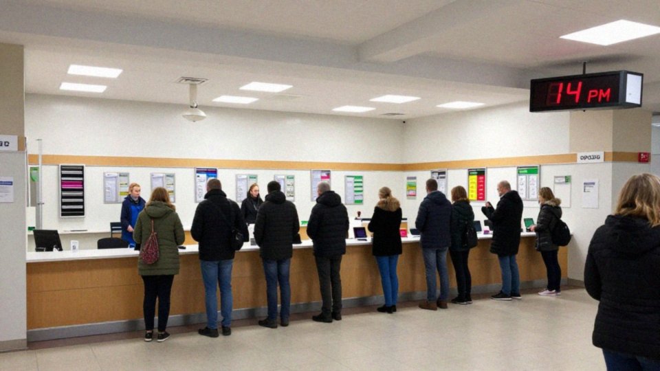 O której godzinie listonosz wraca na pocztę?