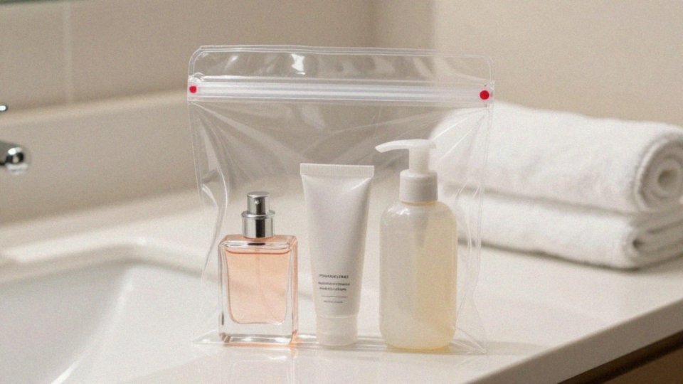 Jak zapakować perfumy w bagażu podręcznym?