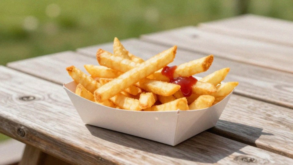 Ile kalorii mają frytki i chipsy?