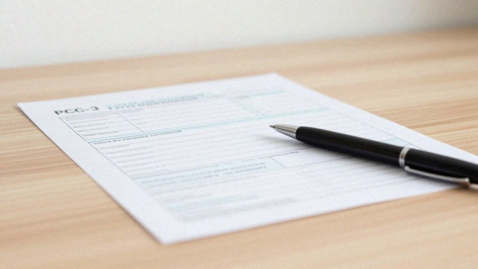 W jaki sposób wypełnić formularz PCC-3?
