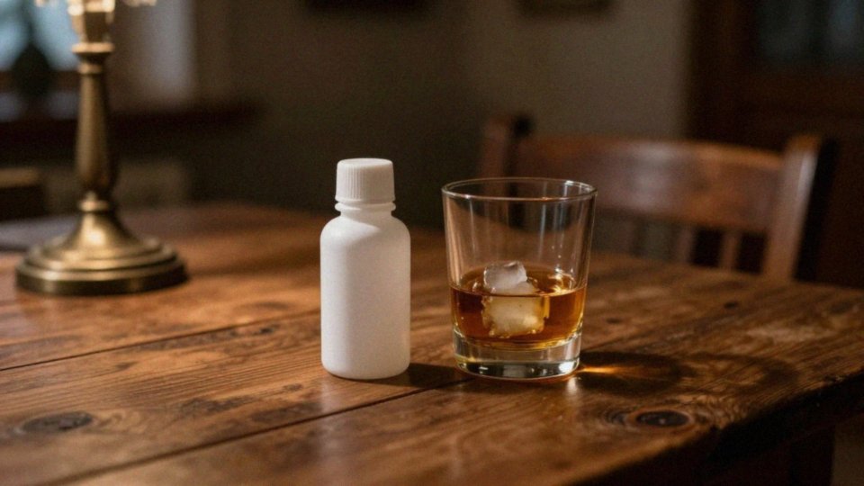 Jak alkohol wpływa na metabolizm ibupromu?