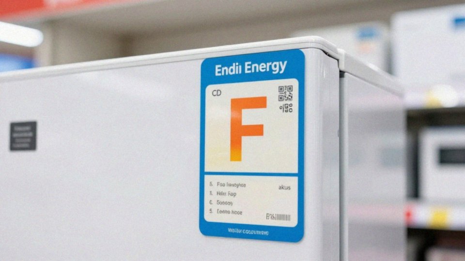 Jak rozpoznać klasę energetyczną F na etykiecie energetycznej?