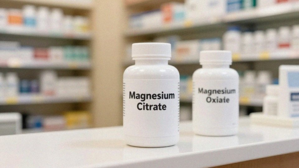 Cytrynian czy tlenek magnezu — który wybrać?