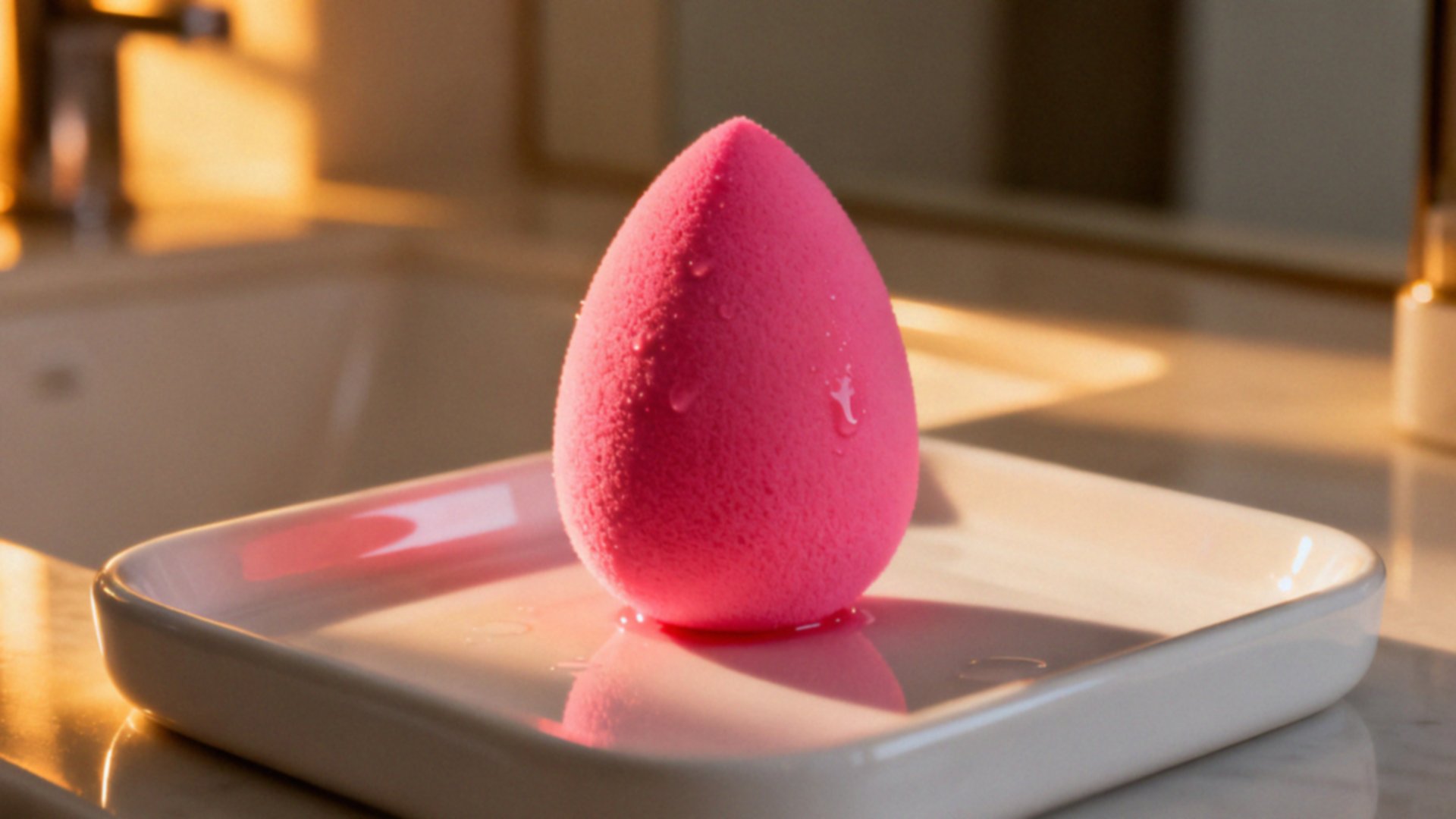 Be Beauty gąbka do podkładu — jak poprawia aplikację makijażu?