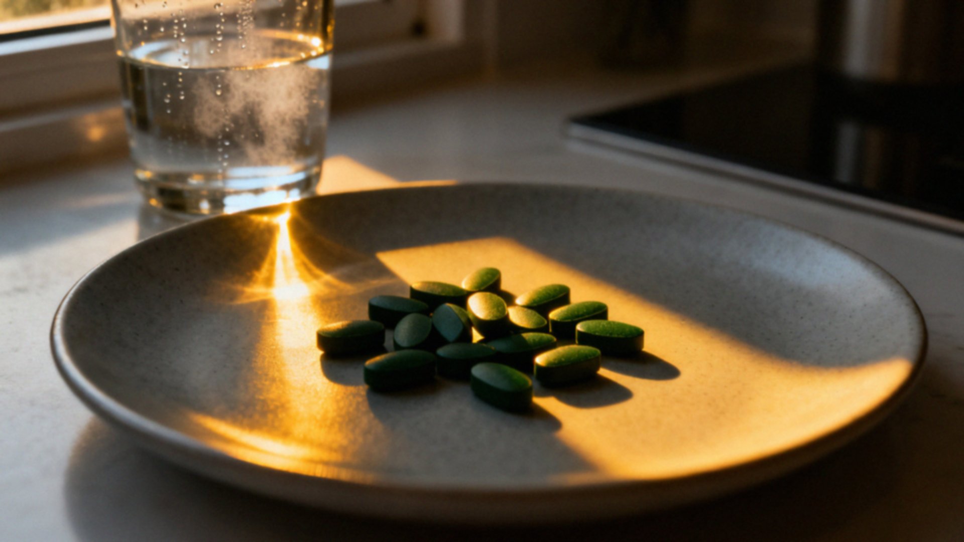 Chlorella rano czy wieczorem? Jak najlepiej dawkować ten superfood?