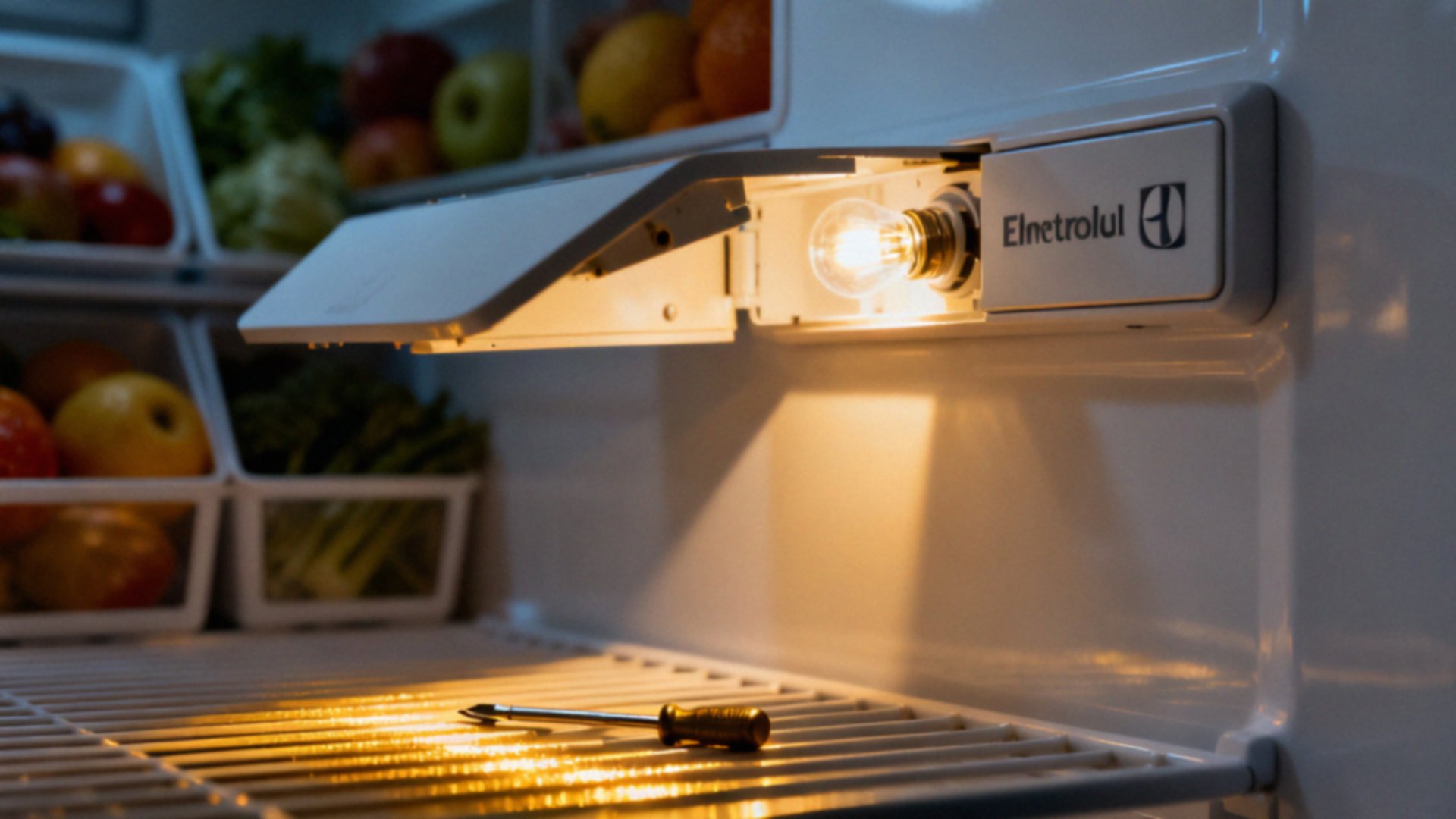 Jak zdjąć osłonę żarówki w lodówce Electrolux? Prosty poradnik krok po kroku